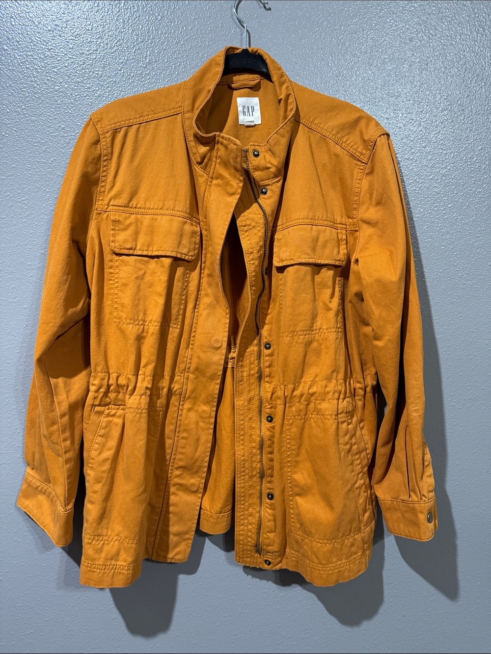 GAP Woman’s Mustard Orange Field Jacket XL